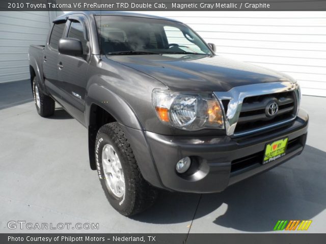2010 Toyota Tacoma V6 PreRunner TRD Double Cab in Magnetic Gray Metallic