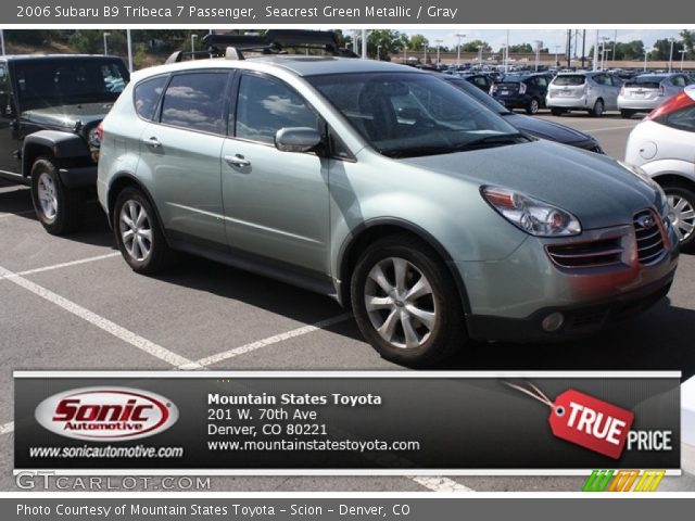 2006 Subaru B9 Tribeca 7 Passenger in Seacrest Green Metallic