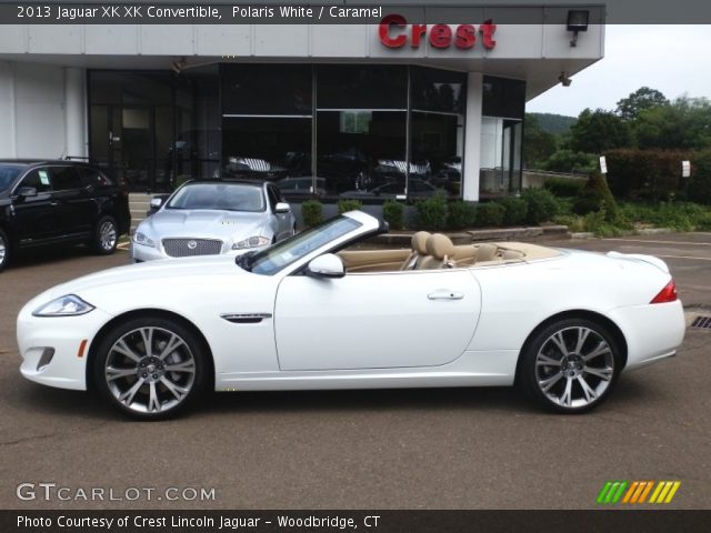 2013 Jaguar XK XK Convertible in Polaris White