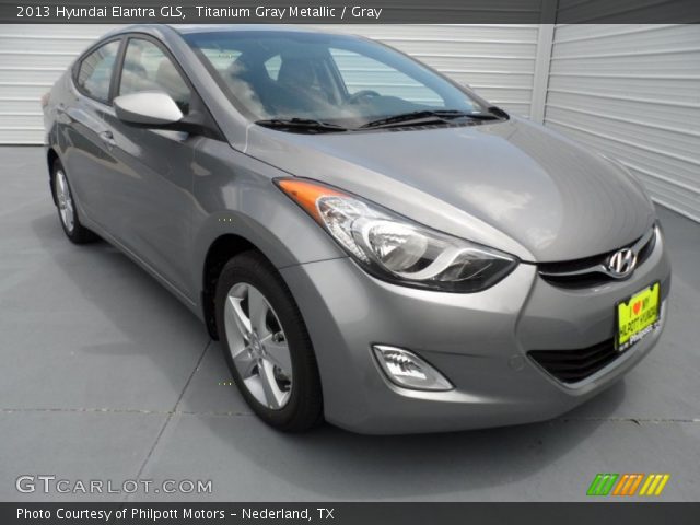 2013 Hyundai Elantra GLS in Titanium Gray Metallic