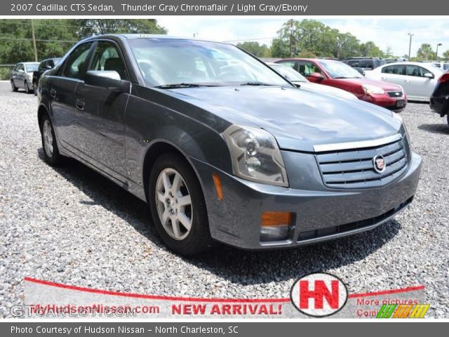 2007 Cadillac CTS Sedan in Thunder Gray Chromaflair