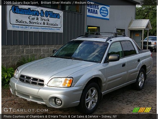 2005 Subaru Baja Sport in Brilliant Silver Metallic