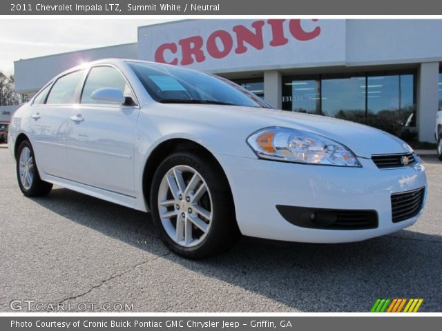 2011 Chevrolet Impala LTZ in Summit White
