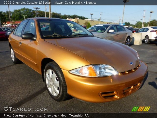 2002 Chevrolet Cavalier LS Sedan in Mayan Gold Metallic