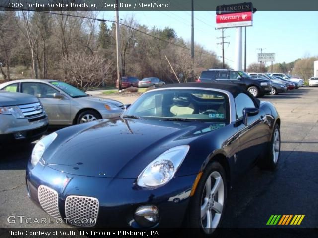 2006 Pontiac Solstice Roadster in Deep Blue