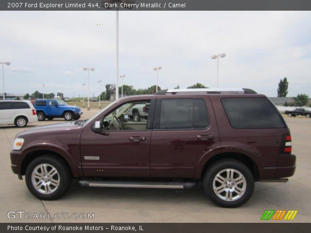2007 Ford Explorer Limited 4x4 in Dark Cherry Metallic