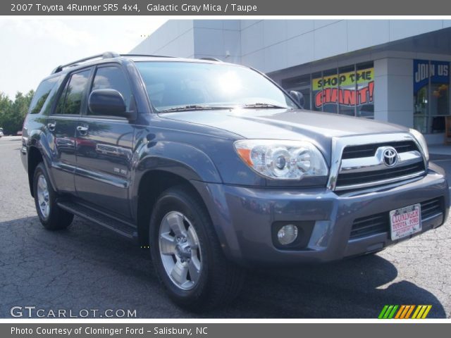 2007 Toyota 4Runner SR5 4x4 in Galactic Gray Mica
