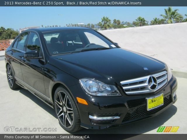 2013 Mercedes-Benz C 250 Sport in Black