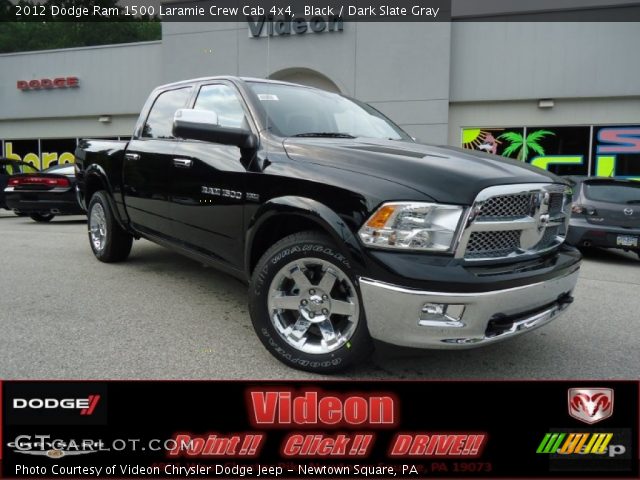 2012 Dodge Ram 1500 Laramie Crew Cab 4x4 in Black