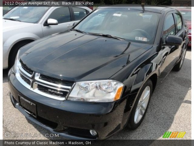 2012 Dodge Avenger SXT Plus in Black