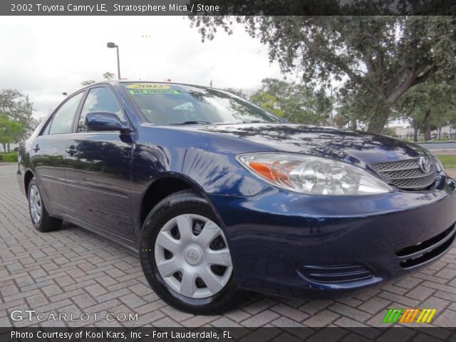 2002 Toyota Camry LE in Stratosphere Mica