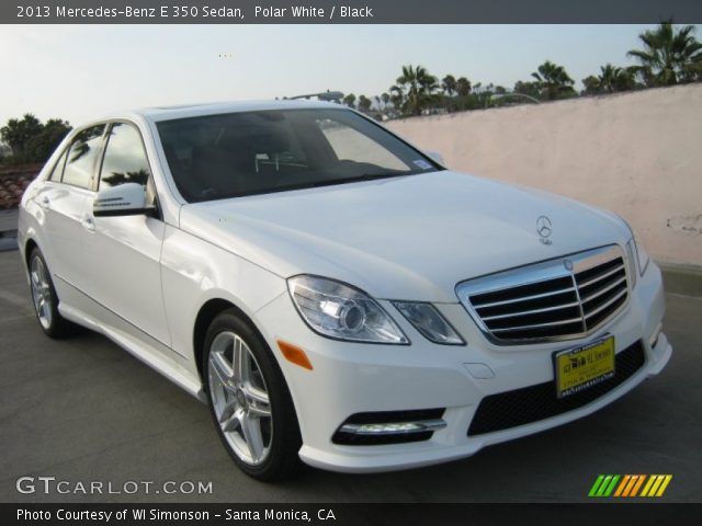 2013 Mercedes-Benz E 350 Sedan in Polar White