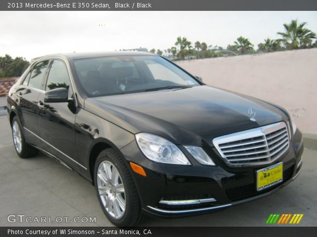 2013 Mercedes-Benz E 350 Sedan in Black