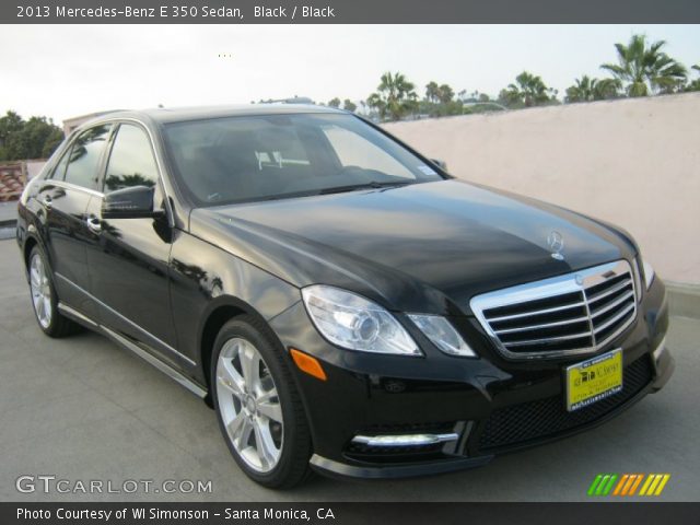 2013 Mercedes-Benz E 350 Sedan in Black
