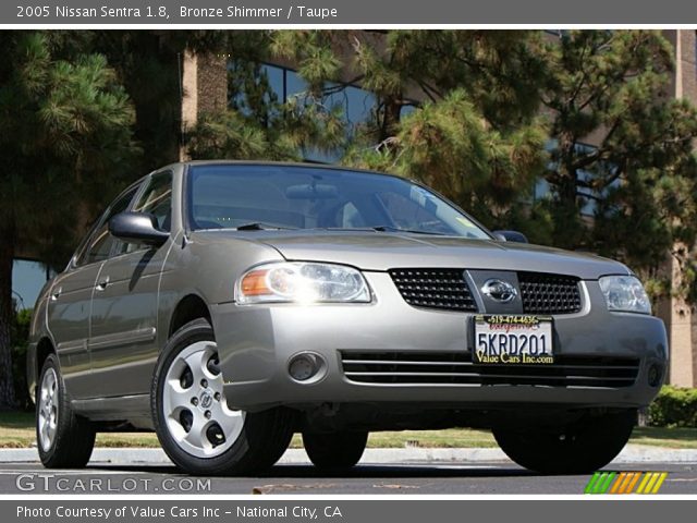 2005 Nissan Sentra 1.8 in Bronze Shimmer