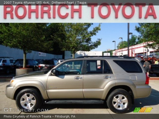2007 Toyota 4Runner SR5 4x4 in Driftwood Pearl
