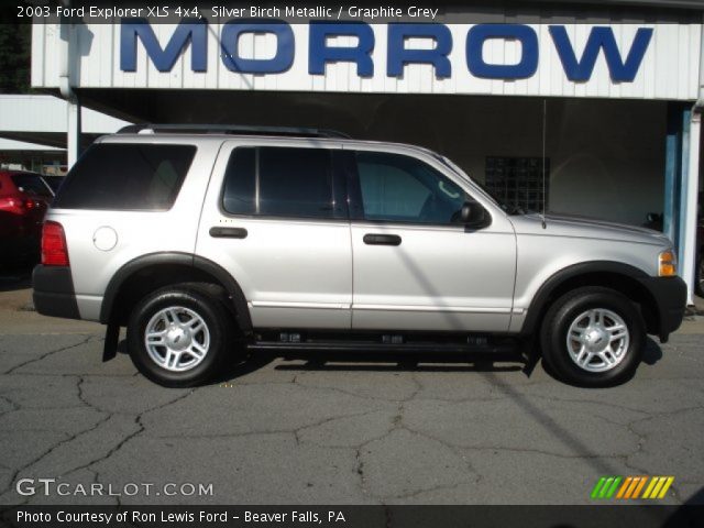2003 Ford Explorer XLS 4x4 in Silver Birch Metallic