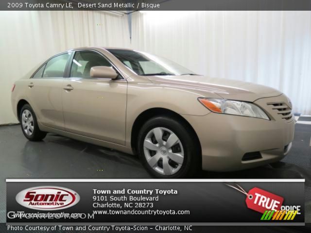 2009 Toyota Camry LE in Desert Sand Metallic