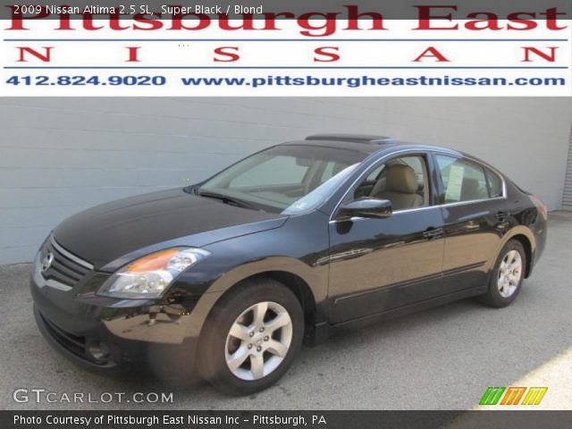 2009 Nissan Altima 2.5 SL in Super Black