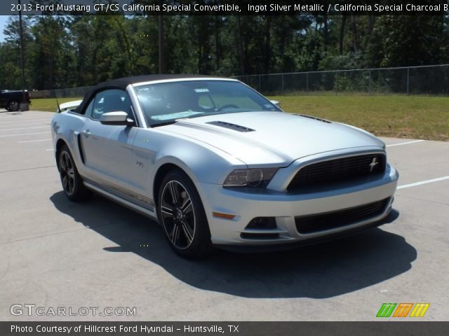 2013 Ford Mustang GT/CS California Special Convertible in Ingot Silver Metallic