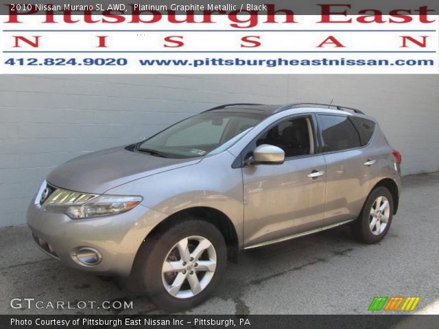 2010 Nissan Murano SL AWD in Platinum Graphite Metallic