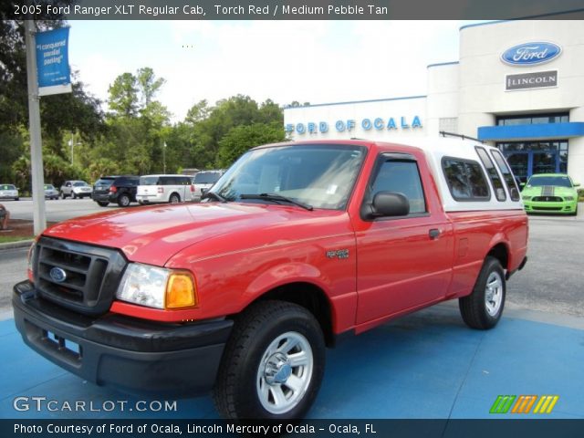 2005 Ford Ranger XLT Regular Cab in Torch Red