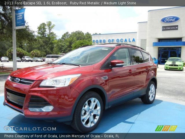 2013 Ford Escape SEL 1.6L EcoBoost in Ruby Red Metallic