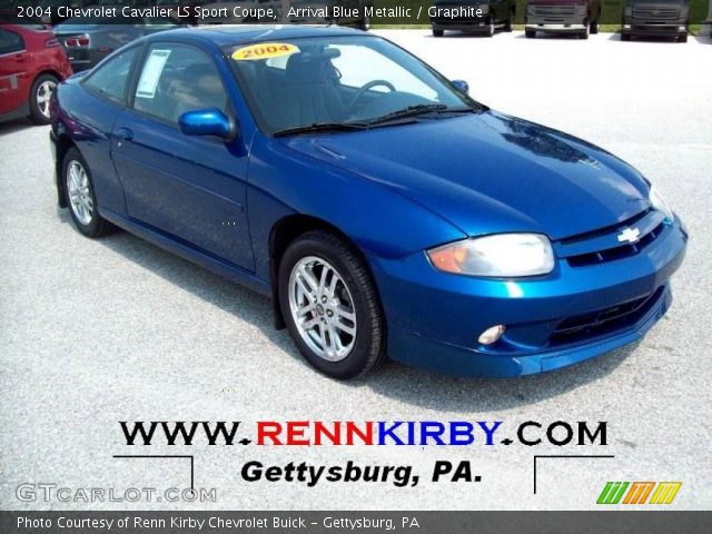 2004 Chevrolet Cavalier LS Sport Coupe in Arrival Blue Metallic