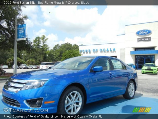 2012 Ford Fusion SEL in Blue Flame Metallic