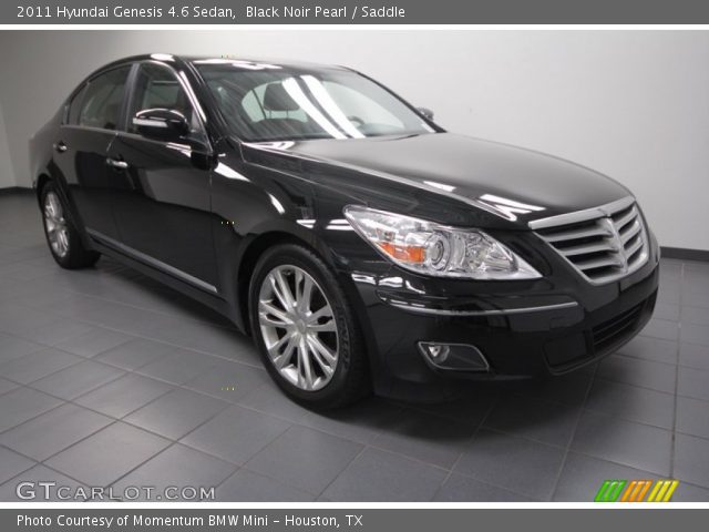 2011 Hyundai Genesis 4.6 Sedan in Black Noir Pearl