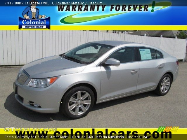 2012 Buick LaCrosse FWD in Quicksilver Metallic