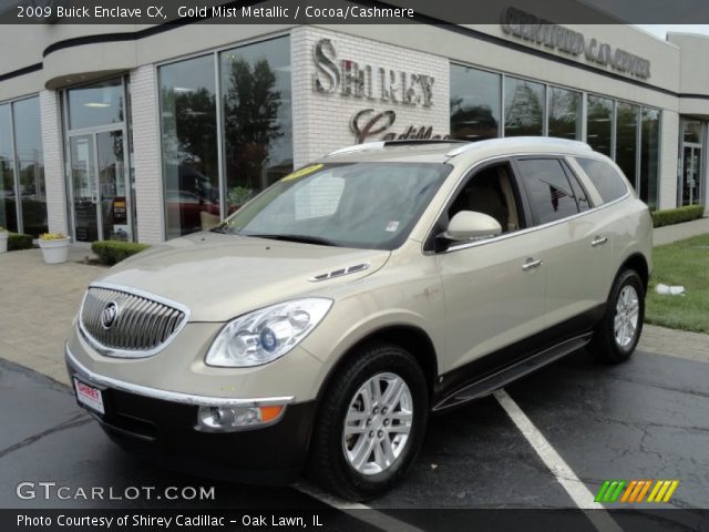 2009 Buick Enclave CX in Gold Mist Metallic