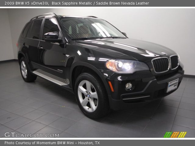 2009 BMW X5 xDrive30i in Black Sapphire Metallic