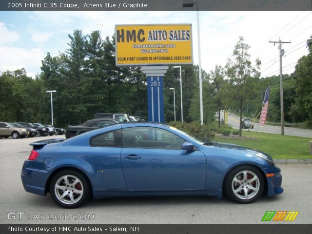 2005 Infiniti G 35 Coupe in Athens Blue