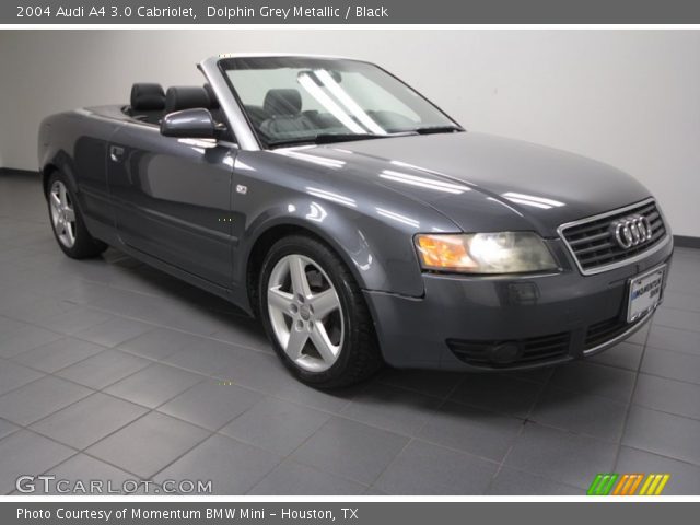 2004 Audi A4 3.0 Cabriolet in Dolphin Grey Metallic