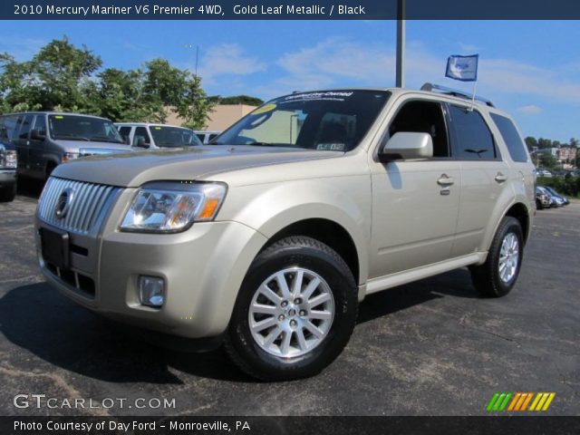 2010 Mercury Mariner V6 Premier 4WD in Gold Leaf Metallic