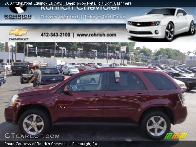 2007 Chevrolet Equinox LT AWD in Deep Ruby Metallic