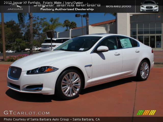 2012 Jaguar XF Portfolio in Polaris White