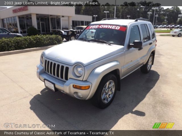 2003 Jeep Liberty Limited in Bright Silver Metallic