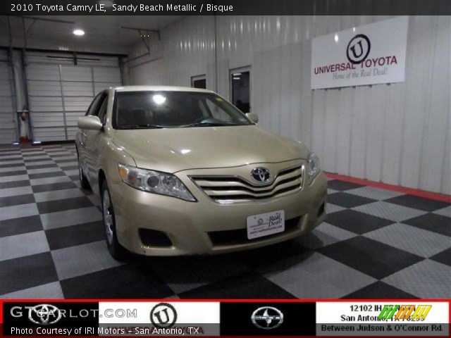 2010 Toyota Camry LE in Sandy Beach Metallic