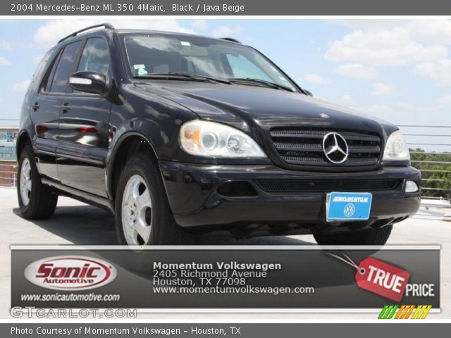2004 Mercedes-Benz ML 350 4Matic in Black