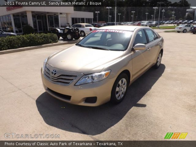 2011 Toyota Camry LE in Sandy Beach Metallic