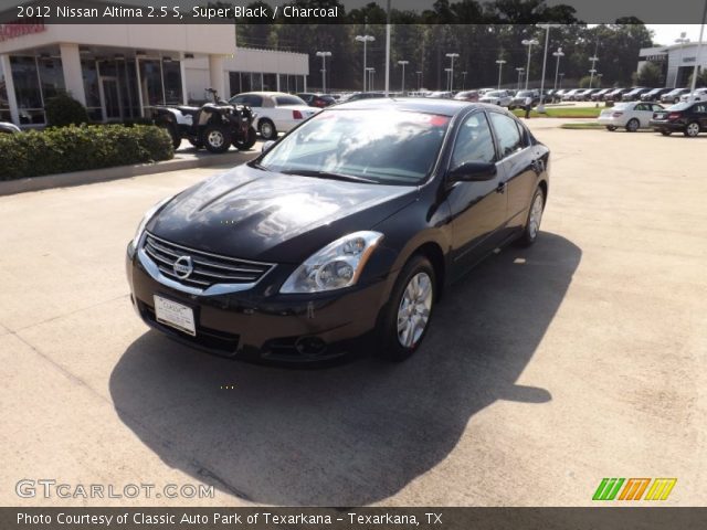 2012 Nissan Altima 2.5 S in Super Black