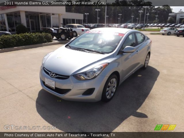 2011 Hyundai Elantra GLS in Shimmering Silver Metallic