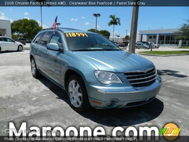 2008 Chrysler Pacifica Limited AWD in Clearwater Blue Pearlcoat