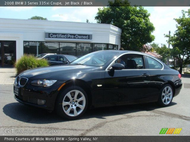 2008 BMW 3 Series 335xi Coupe in Jet Black