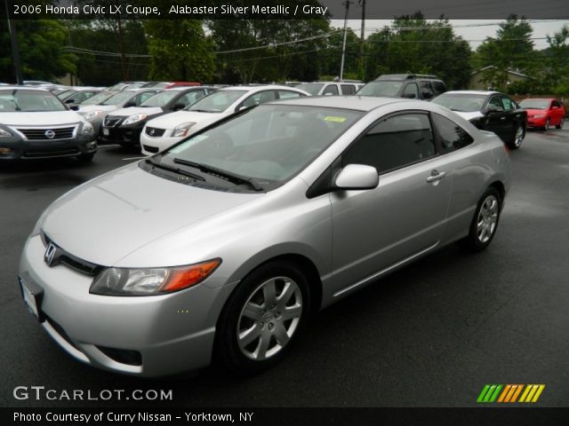 2006 Honda civic lx coupe silver #7