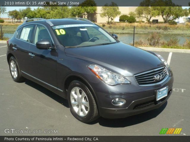 2010 Infiniti EX 35 AWD in Blue Slate