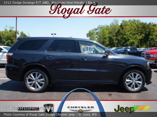 2012 Dodge Durango R/T AWD in Maximum Steel Metallic