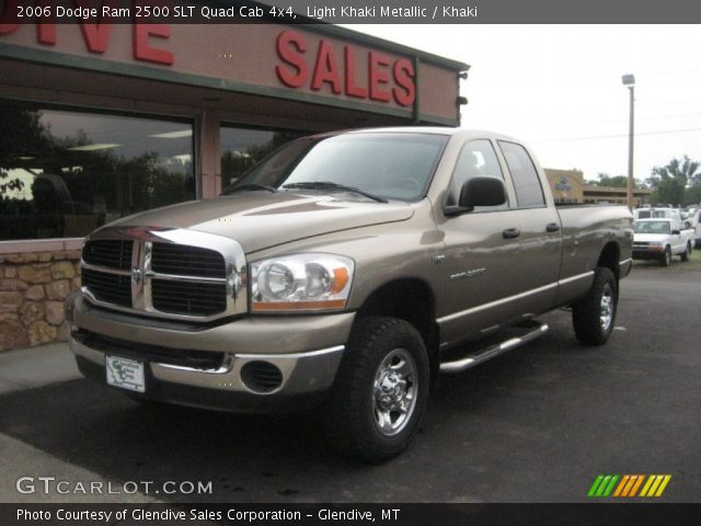 2006 Dodge Ram 2500 SLT Quad Cab 4x4 in Light Khaki Metallic